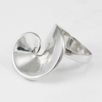 High Polished Conical Ring